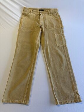 Zara Khaki Utility Cargo Pants